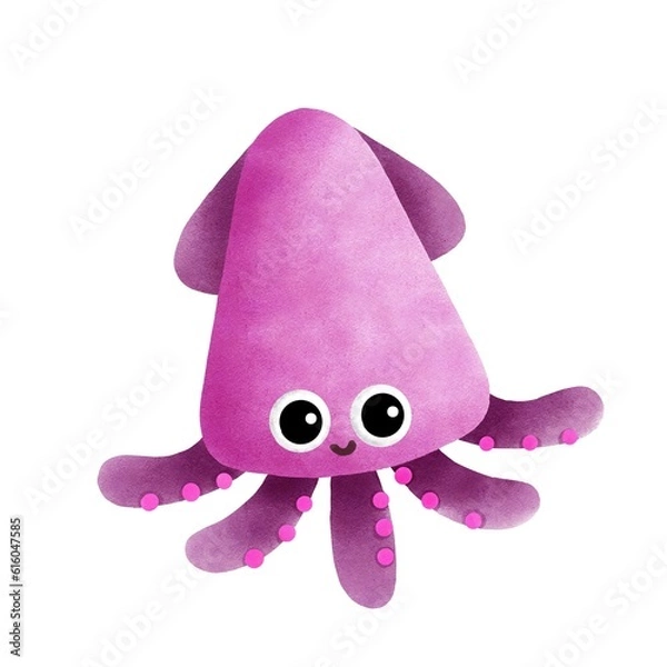 Fototapeta Squid