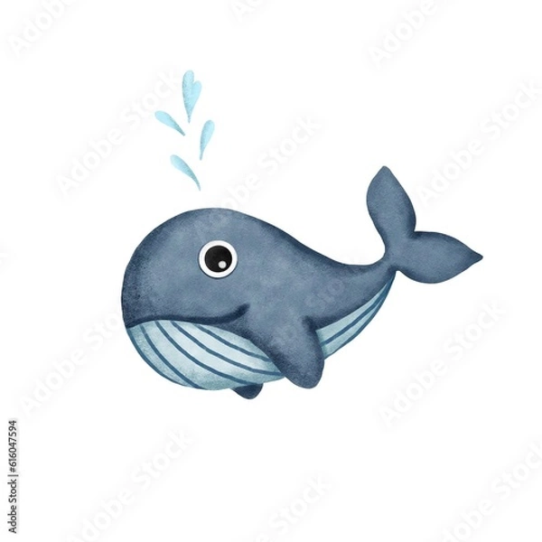 Fototapeta blue cartoon