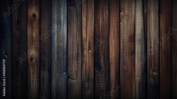 Fototapeta old wood texture, design of dark wood background