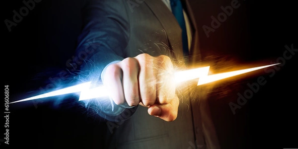 Obraz Władza w rękach