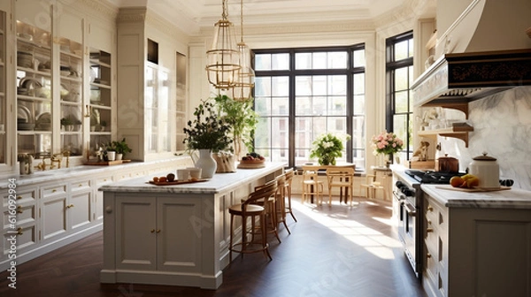 Fototapeta kitchen interior, AI-generated