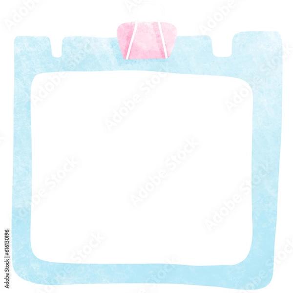 Fototapeta Blue Notepad 4