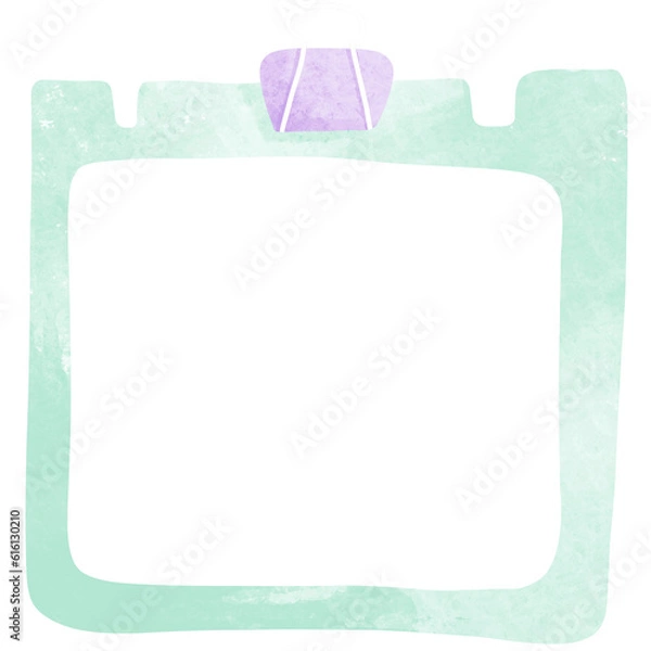 Fototapeta Green Notepad 4