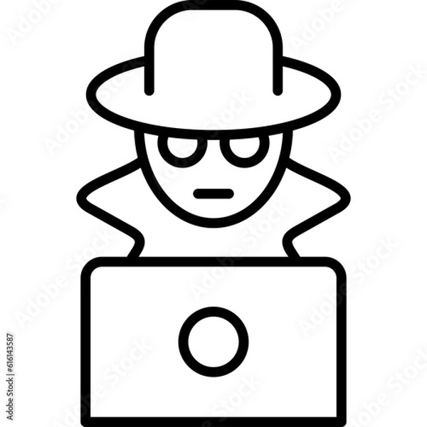 Fototapeta Fraud Icon