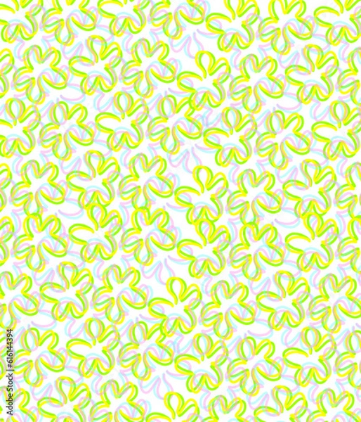 Obraz seamless hawaii pattern with flowers