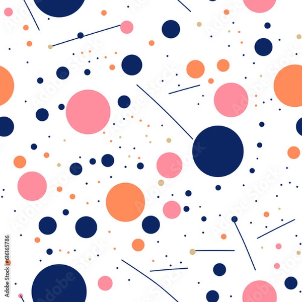Obraz seamless pattern with circles