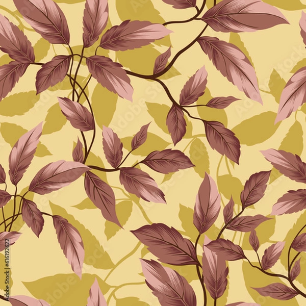 Fototapeta allover floral design patter  ethnic pattern geomatrical pattern 