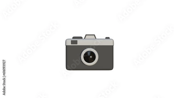 Obraz old photo camera