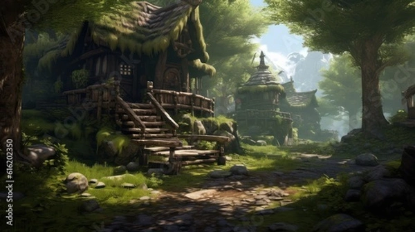 Obraz Beautiful Game Environment Art