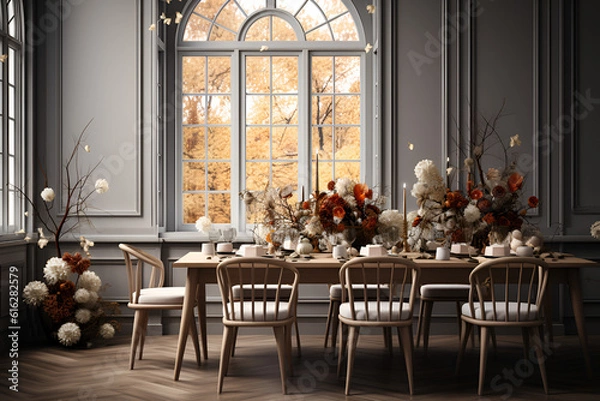Obraz thanksgiving table