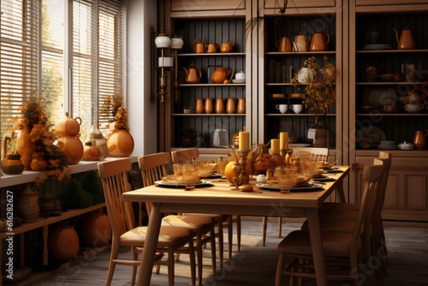 Obraz thanksgiving table