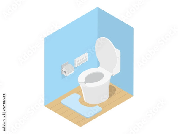 Obraz 家のトイレ