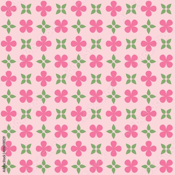 Fototapeta seamless pattern It's a floral pattern for print and background.