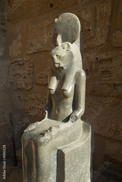 Obraz Goddess Sekhmet statue