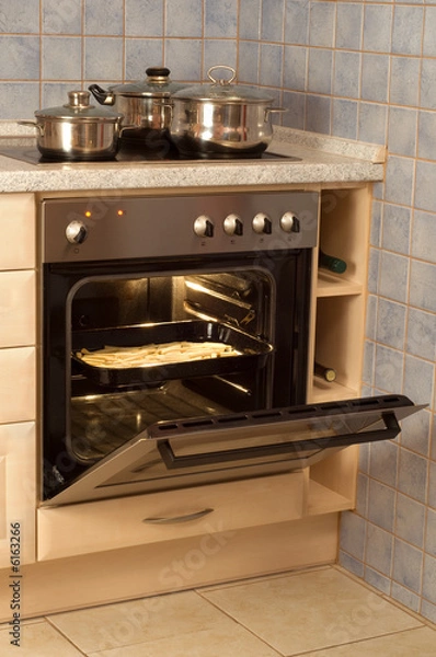 Obraz Open built-in electric oven