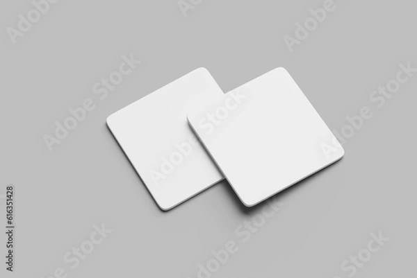 Obraz coasters mockup
