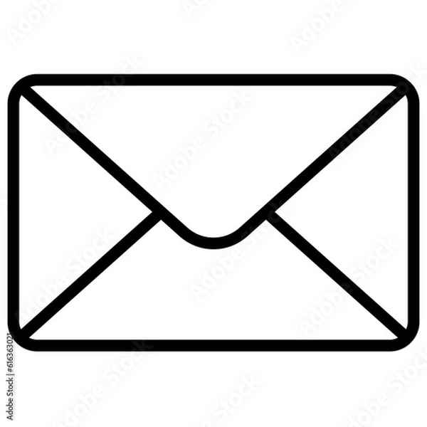 Fototapeta Email Basic UI icon