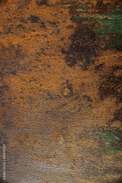 Obraz Rusty metal surface texture background