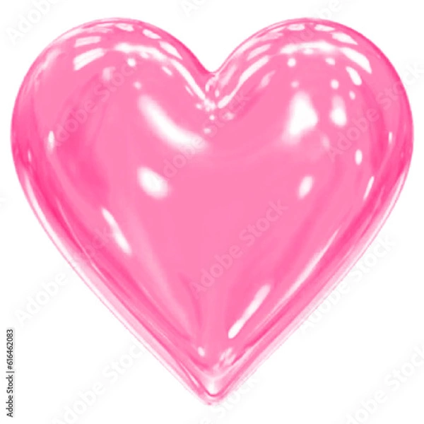 Obraz pink heart