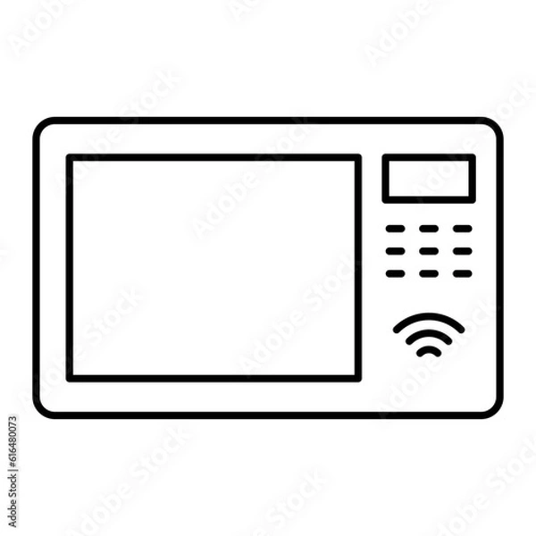 Fototapeta microwave oven