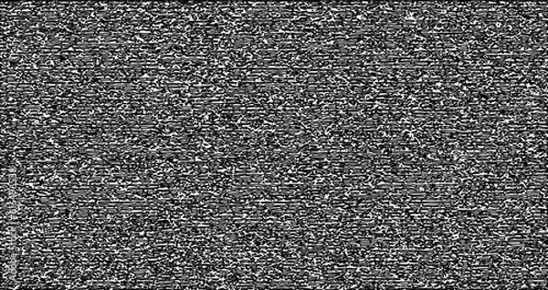Fototapeta Dotwork noise pattern vector background. Black stipple dots and strips. Abstract noise dotwork pattern. Sand grain effect. Black dots grunge banner. Stipple spots. Stochastic dotted vector background.