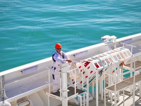 Obraz ship in the sea