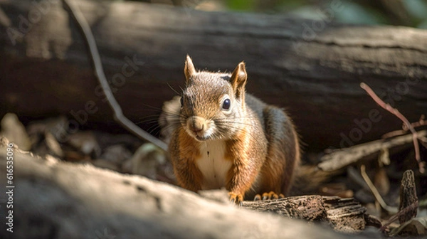 Obraz squirrel in the park