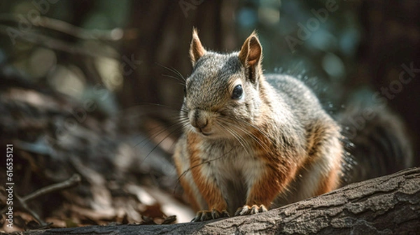 Obraz squirrel in the park