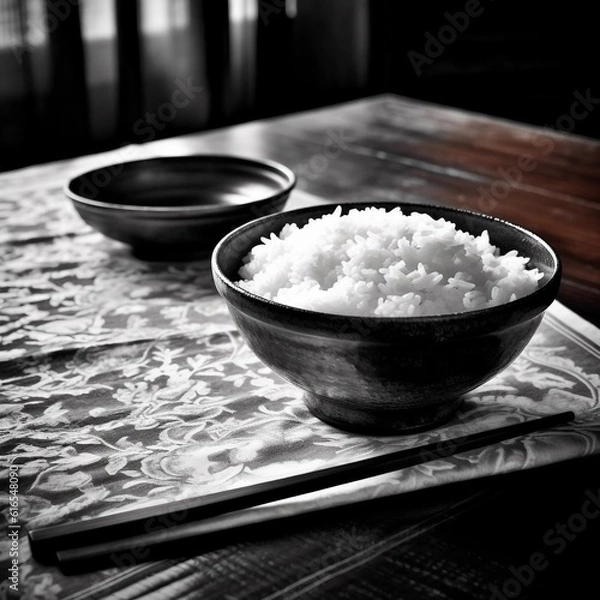 Obraz 白ご飯｜Rice ｜Generative AI