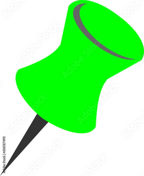 Obraz The Green Pin for Pointer