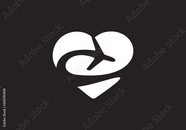 Obraz heart symbol icon black 