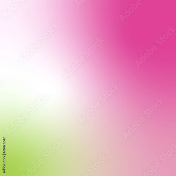 Obraz Pink green and white abstract gradient background