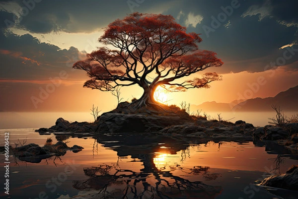 Obraz Bigtree, Generative AI