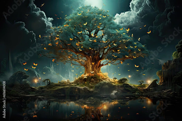 Obraz Tree of life, Generative AI