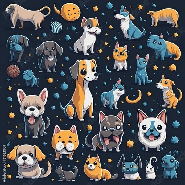 Fototapeta halloween seamless pattern