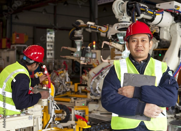 Obraz Industrial engineer