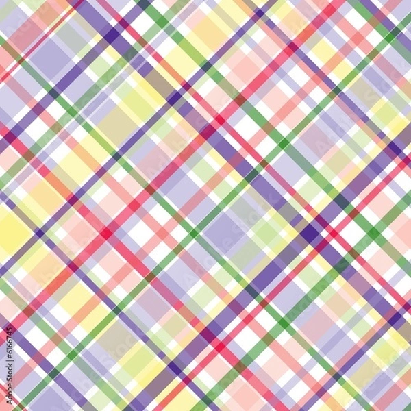 Fototapeta Pastel Plaid
