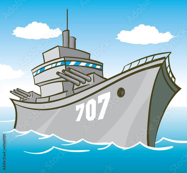 Fototapeta Battleship