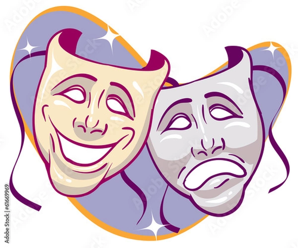 Fototapeta Drama Masks