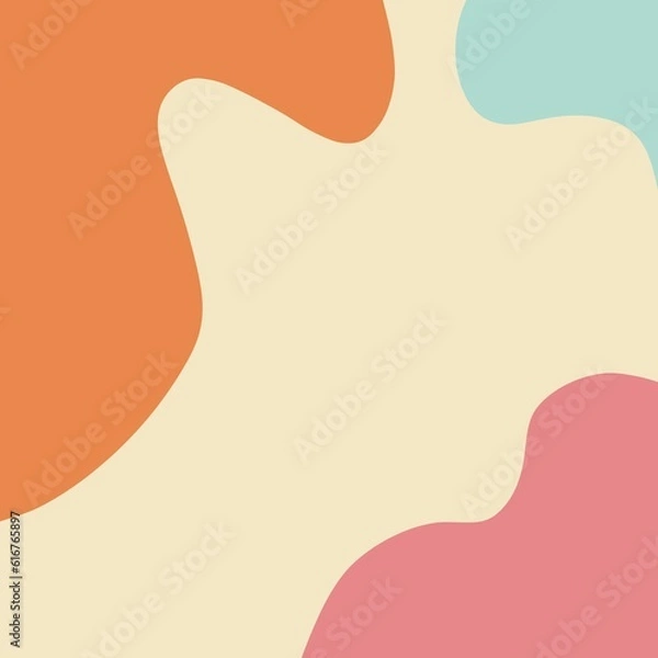 Obraz Pastel colored Abstract Background in minimalistic style