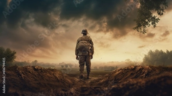 Fototapeta World War, War Front