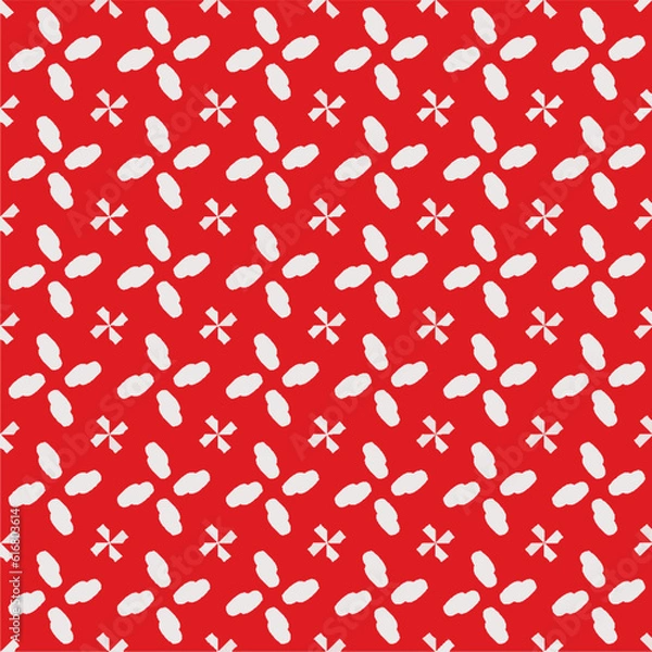 Fototapeta Abstract ethnic rug ornamental seamless pattern. Perfect for fashion, textile design, cute themed fabric, on wall paper, wrapping paper and home decor.