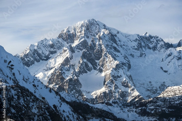 Obraz Massif Mont Blanc view from courmayeur