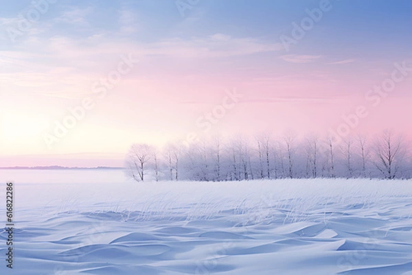 Obraz winter landscape 