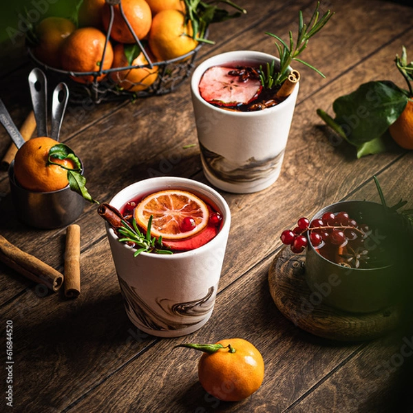 Fototapeta Glühwein