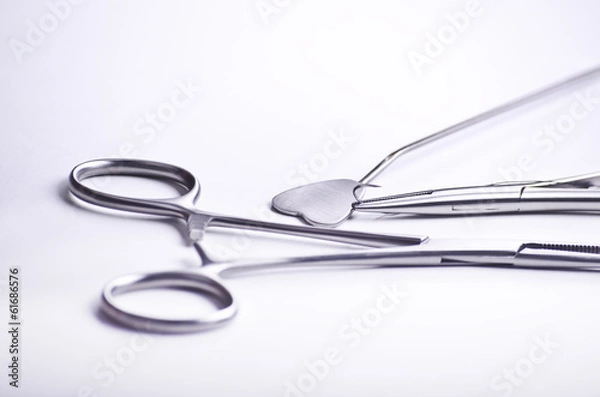 Obraz isolated surgical instruments
