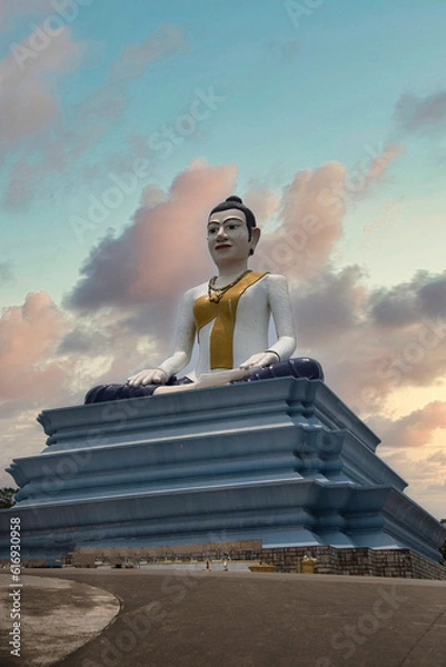 Fototapeta Bokor Buddha Statue