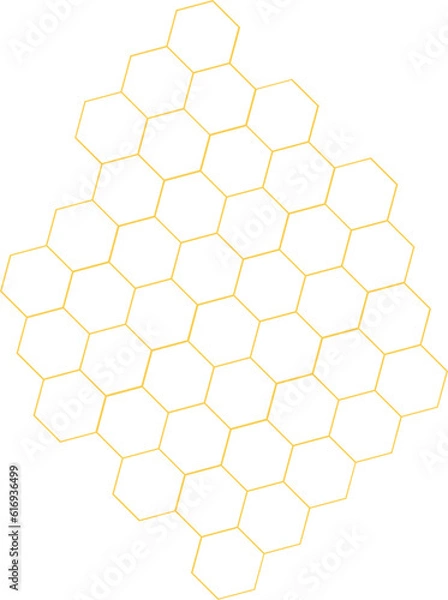 Obraz Bee Honeycomb Vector