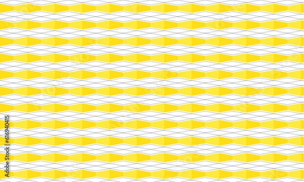 Fototapeta Pattern with yellow stripes.