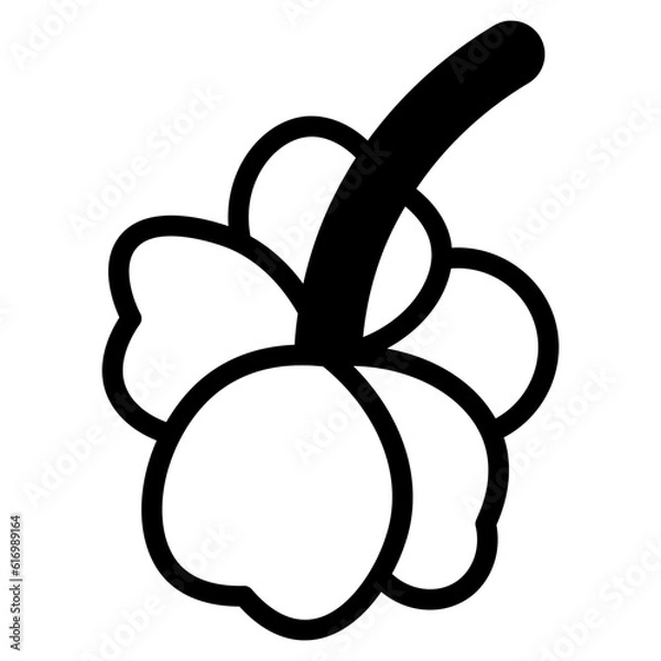 Fototapeta flower dualtone